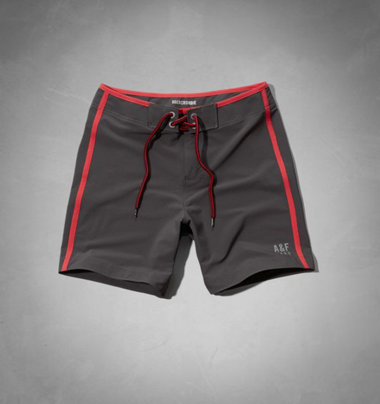 Abercrombie Fitch Hombres Nado Playa Cortos AF7650